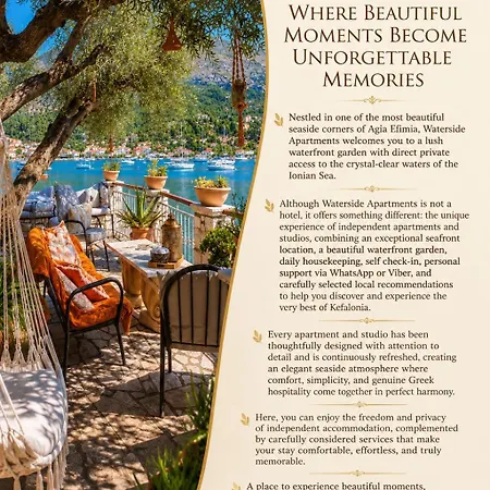 Waterside Apartment Agia Efimia